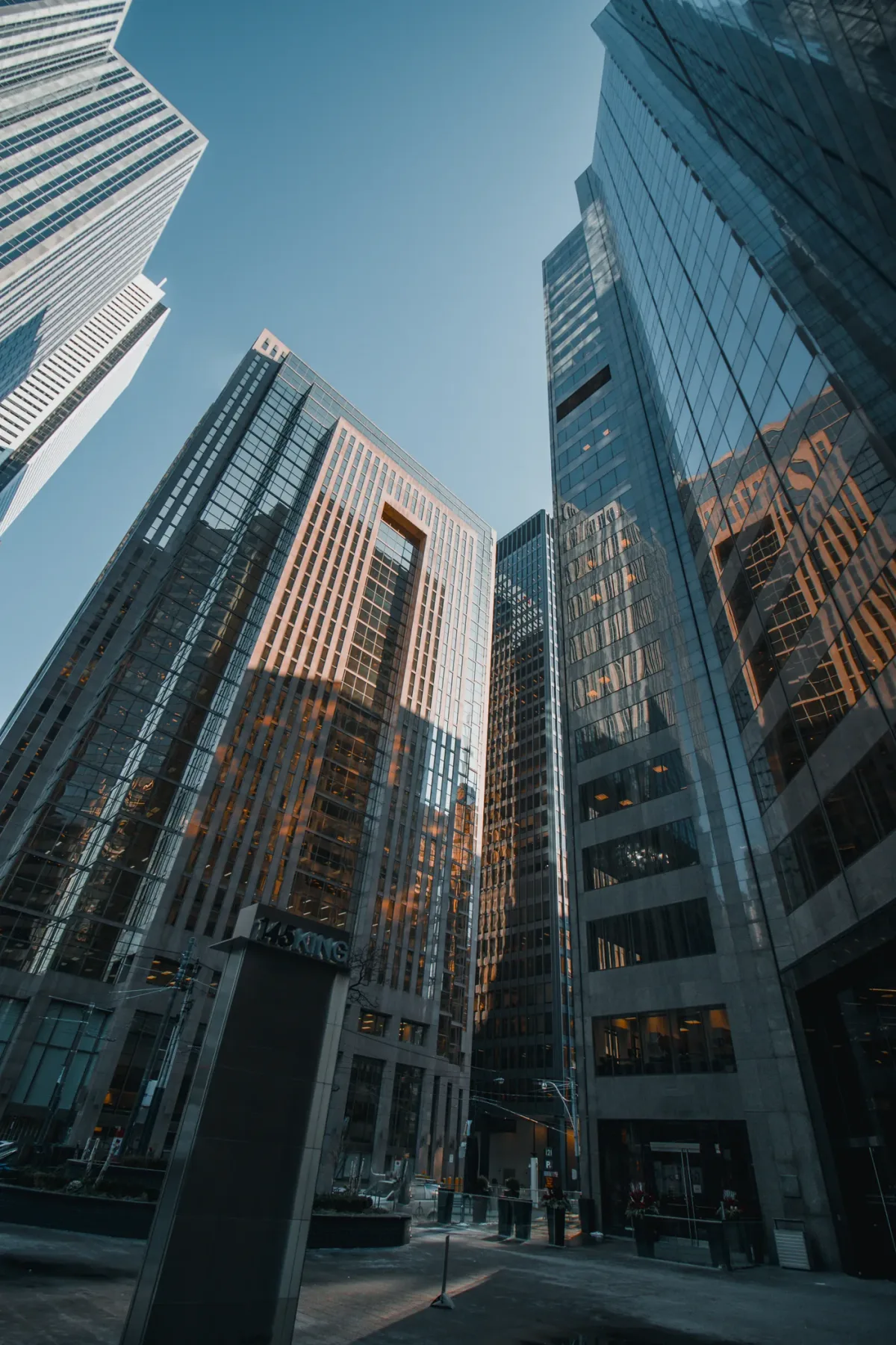 Office towers in Toronto’s financial district
